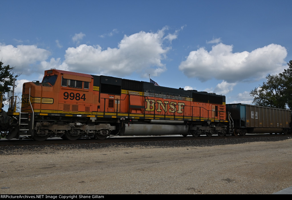 BNSF 9984 Roster shot